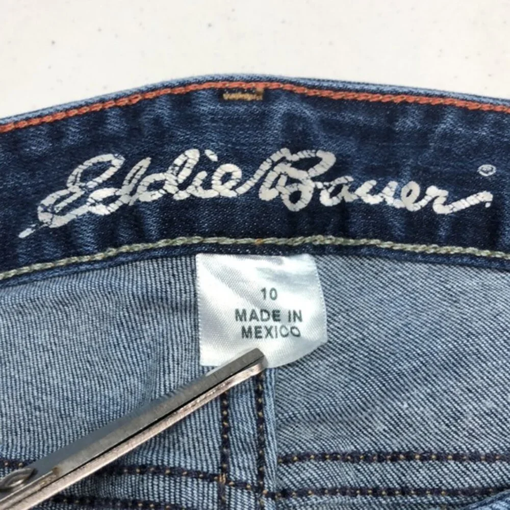 PREMIUM EDDIE BAUER SLIGHTLY CURVY SKINNY JEANS 10/30x28 ⭐️